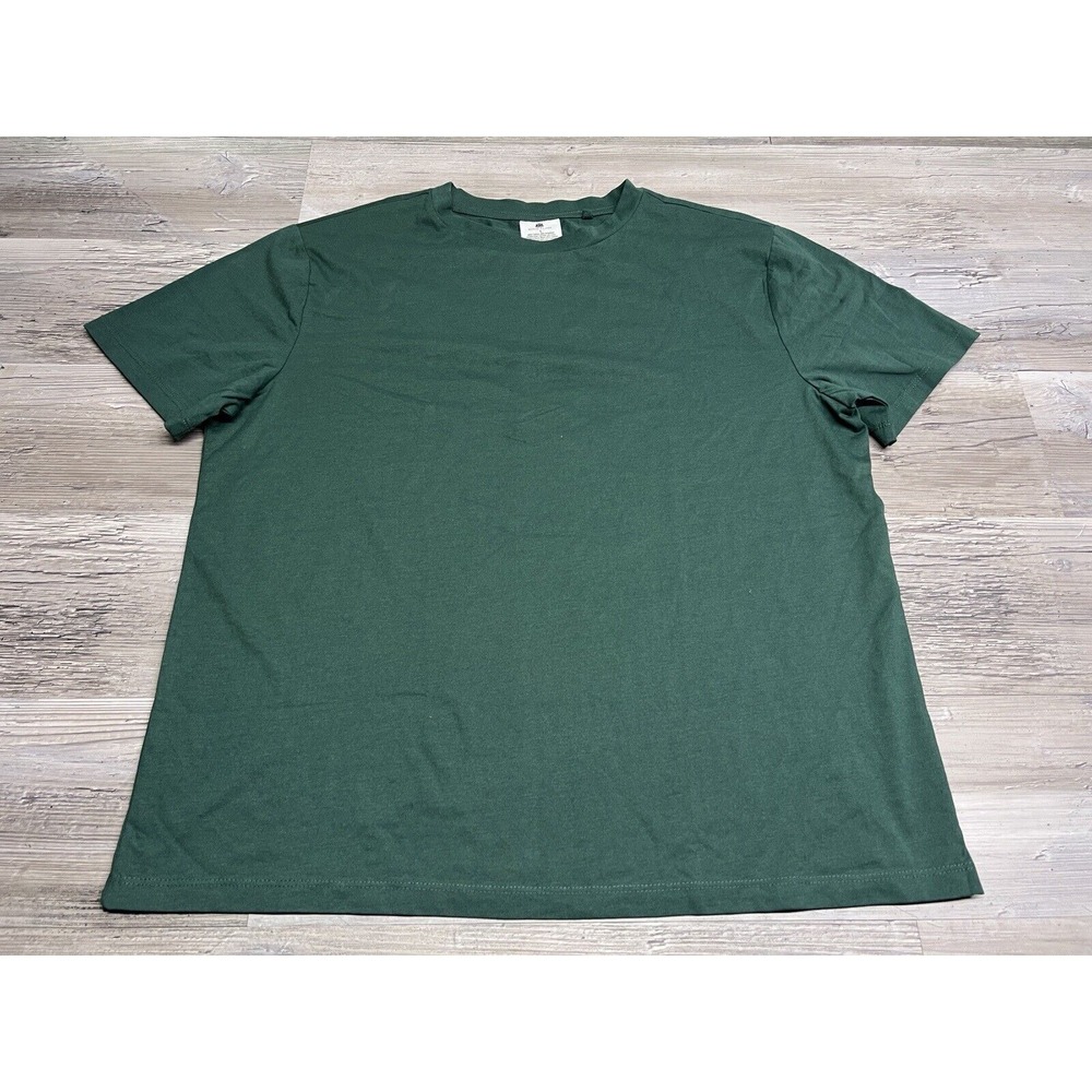 Solid Blank Basic T-Shirt Royal Class Adult Size L Dark Forest Green‎
